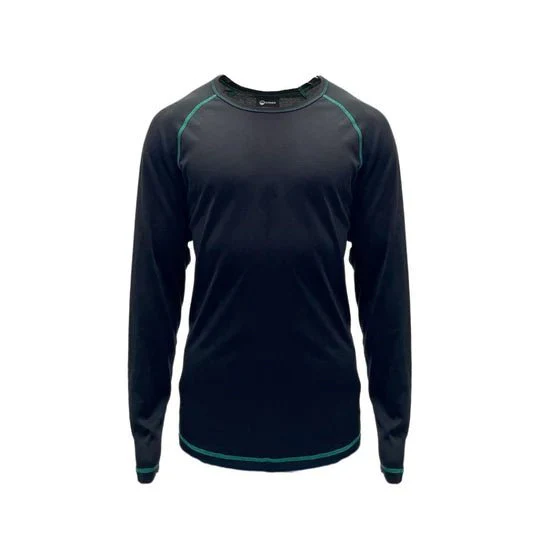 Domex Thermalayer Long Sleeve Top - Black Unisex Thermal Base Layer - Image 3