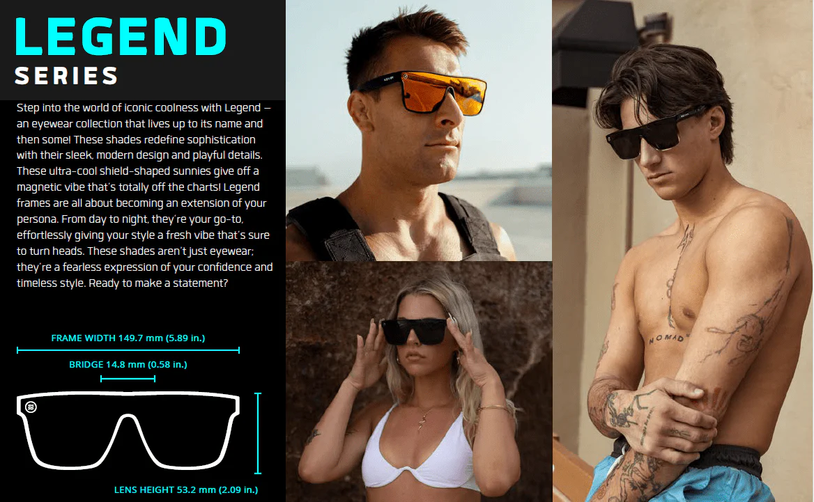Neven Sunglasses | Legend | North Shore - Image 5