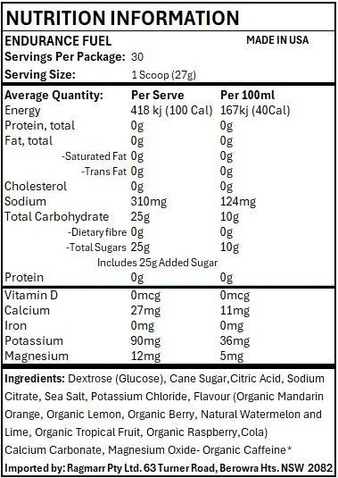 Tailwind Endurance Fuel - Raspberry Caffeinated - Image 5
